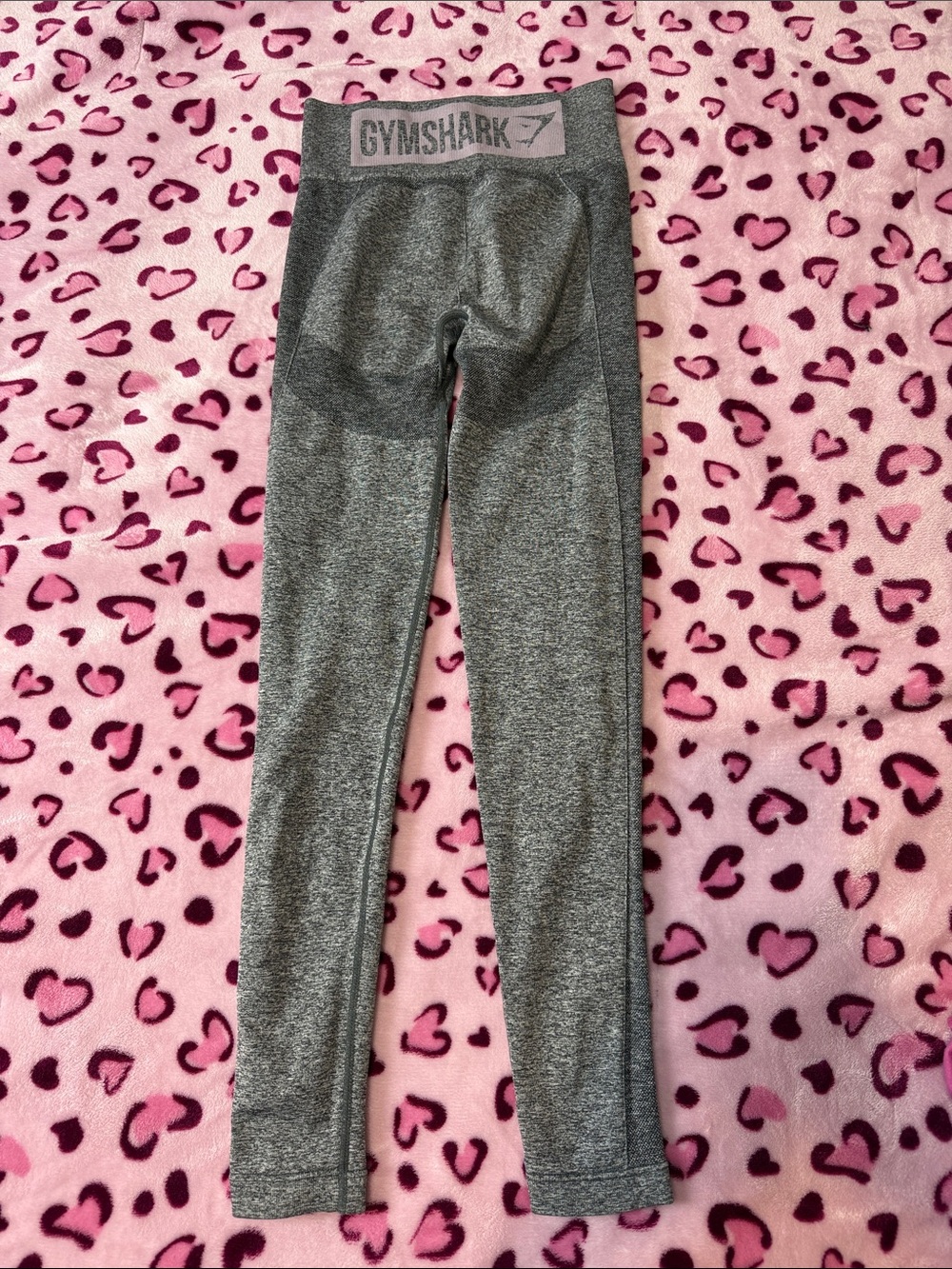 Gymshark Grey Seamless High-Waist Leggings size S